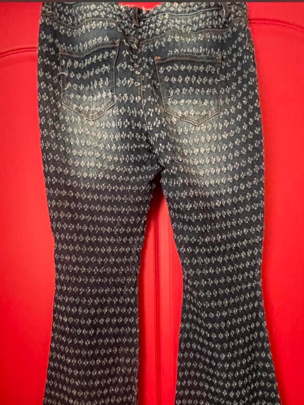 HEAVILY DISTRESSED DENIM